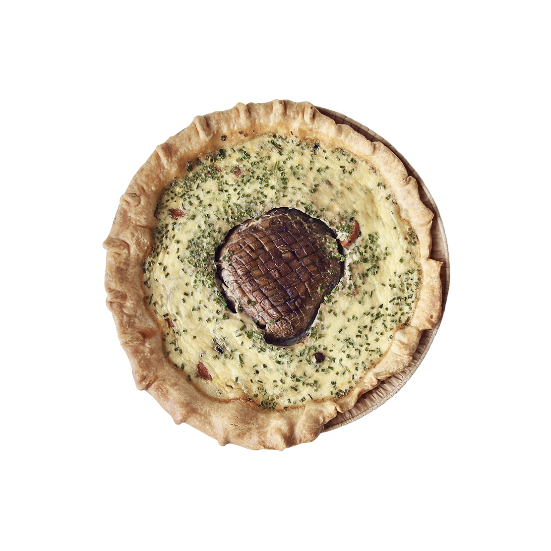 vegetarian quiche delivery