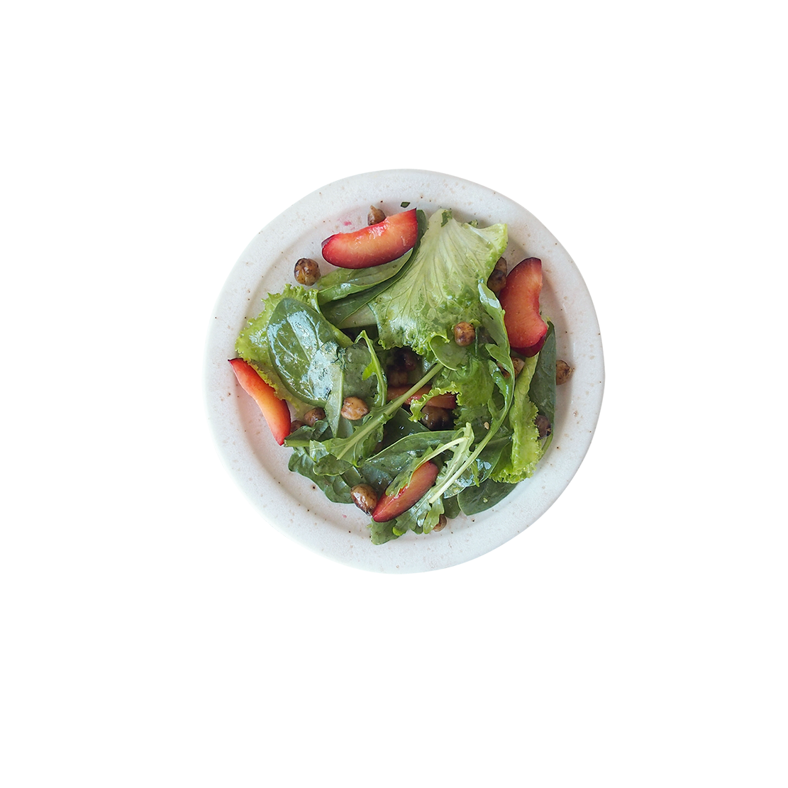 Mixed Green Leaf Salad with Dill Dressing