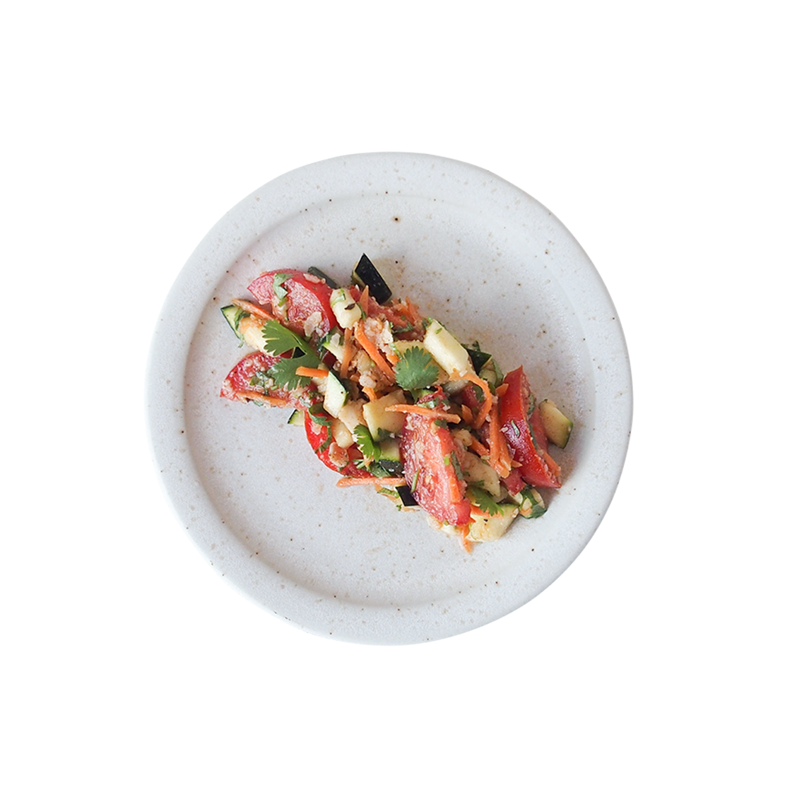 Fresh Raw South Indian Veggie Salad